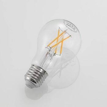 LED E27 4W 2 700 K filament, stmievateľná, číra