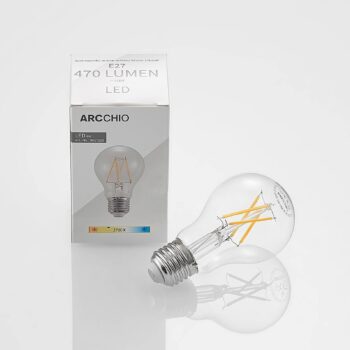 LED E27 4W 2 700 K filament, stmievateľná, číra