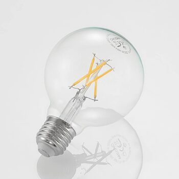 LED E27 4W G80 2 700K filament stmievateľná číra
