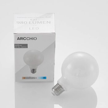 LED E27 8W 2 700K G95 Globe, stmievateľná, opál