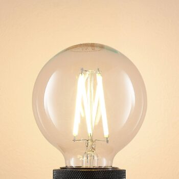 LED E27 8W G80 2 700 K filament stmieva číra 3ks