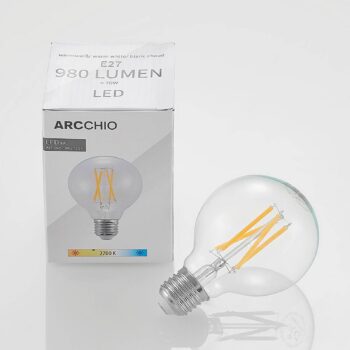 LED E27 8W G80 2 700K filament stmievateľná číra