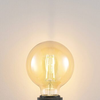 LED E27 G95 6,5W 2 500 K jantár 3-krokový stmievač