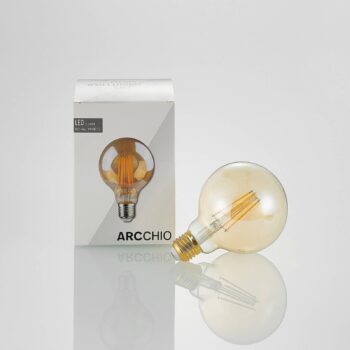 LED E27 G95 6,5W 2 500 K jantár 3-krokový stmievač