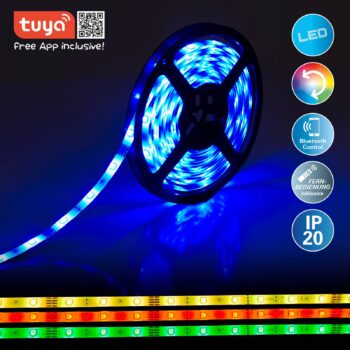 LED RGB pásik s diaľkovým ovládaním, dĺžka 5 m