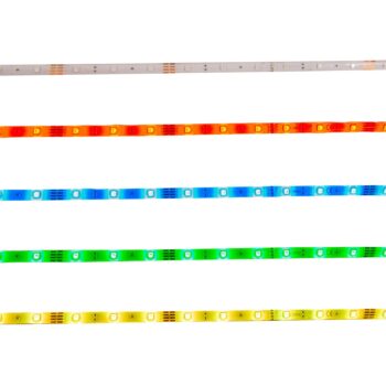 LED RGB pásik s diaľkovým ovládaním, dĺžka 5 m