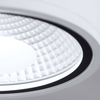 LED bodové svetlá Sputnik IP65 Ø 14,5 cm biela