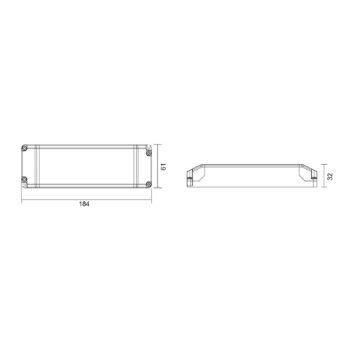 LED budič Basic, CV, Q8H-24-75W
