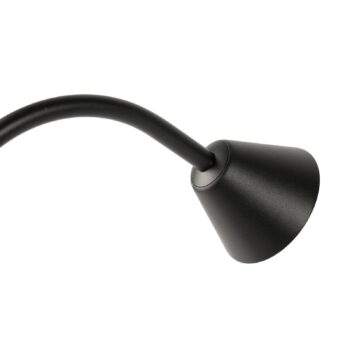 LED chodníkové svetlo Lily, výška 65 cm, čierne, nerezová oceľ, IP65