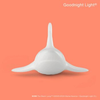 LED dobíjacia lampa BOBB žraločia lampa, plávajúca, RGBW