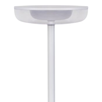 LED dobíjacie svetlo na terasu Pasi, biele Výška 26 cm Kov Touch