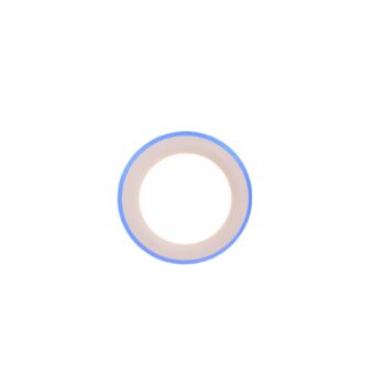 LED downlight Argus RGBW remote Ø 8 cm biela