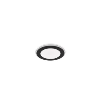 LED downlight Argus RGBW remote Ø 8 cm čierna