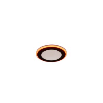 LED downlight Argus RGBW remote Ø 8 cm čierna