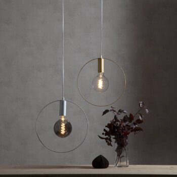 LED globe E27 2W G125 Decoled Spiral smoke