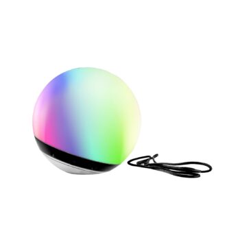 LED guľa tint Pendula solárna IP44 biela, CCT, RGB