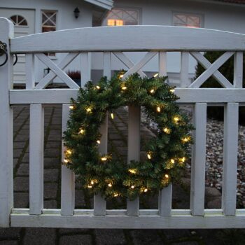 LED jedľový veniec Calgary Ø 50 cm