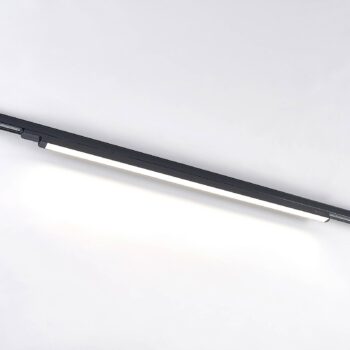 LED koľajnicové svetlo Arcchio Harlow, čierne, 109 cm, 4 000 K