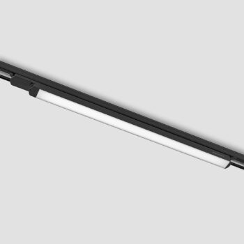 LED koľajnicové svetlo Arcchio Harlow, čierne, 69 cm, 3 000 K