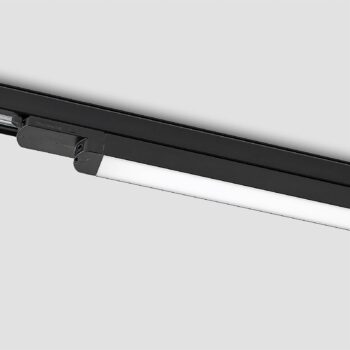 LED koľajnicové svetlo Arcchio Harlow, čierne, 69 cm, 4 000 K
