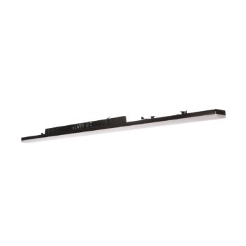 LED koľajnicové svietidlo LINEAR PRO čierne CCT 120cm 3-okruhové DALI