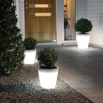 LED kvetináč Assisi osvetľuje Ø 28 cm