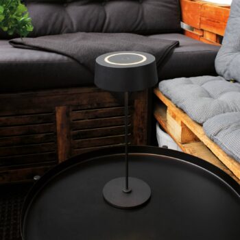 LED lampa Cocktail, na batérie stmievateľná čierna