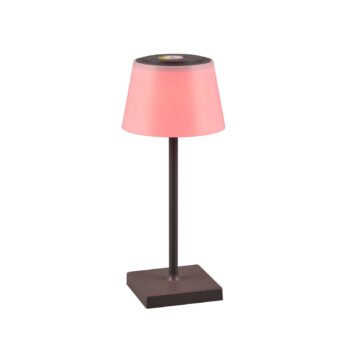 LED lampa Sanchez RGBW a stmievač antracitová