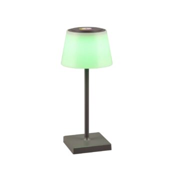 LED lampa Sanchez RGBW a stmievač antracitová