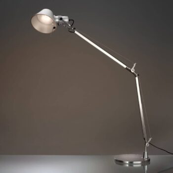 LED lampa na písací stôl Artemide Tolomeo stmievač