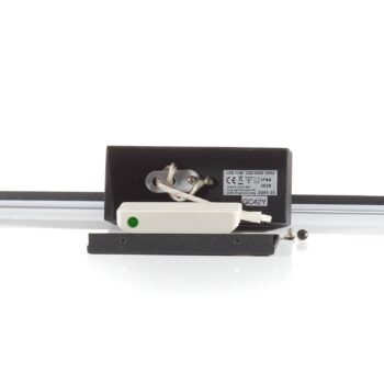 LED nástenná lampa Nala, čierna, Š 50 cm
