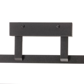 LED nástenná lampa Nala, čierna, Š 75 cm