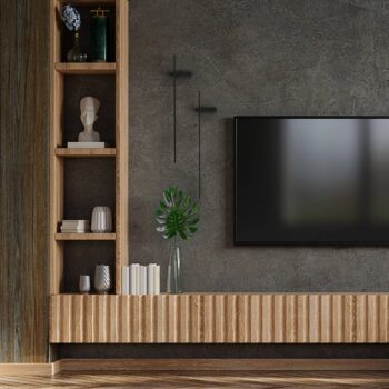 LED nástenné svetlo Motive M, šírka 80 cm, čierne, kovové