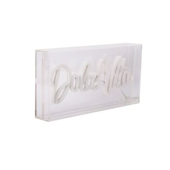 LED nástenné svietidlo Dolce Vita, číre, 30x15 cm, plast USB RGB