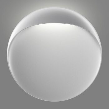 LED nástenné svietidlo Louis Poulsen Flindt, biele, 2 700 K, Ø 40 cm