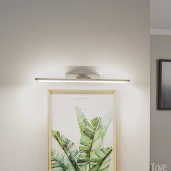 LED nástenné svietidlo Miroir 40 cm hliník 4000K