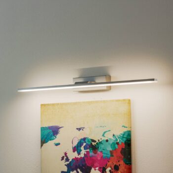 LED nástenné svietidlo Miroir 60 cm hliník 4000K