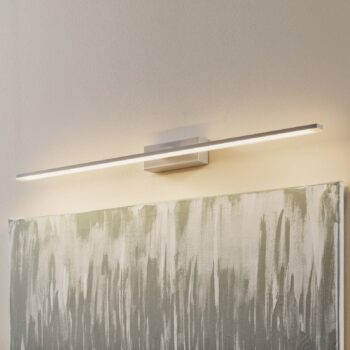 LED nástenné svietidlo Miroir 80 cm hliník 3000K