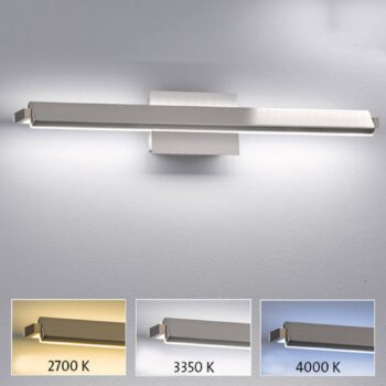 LED nástenné svietidlo Pare TW, stmievač, 3 farby svetla 60cm