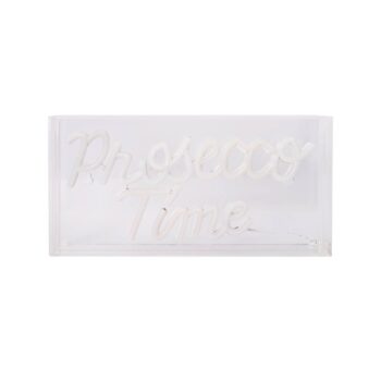 LED nástenné svietidlo Prosecco Time číre 30x15 cm plastové USB RGB