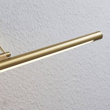 LED osvetlenie obrazu Mailine s vypínačom, mosadz