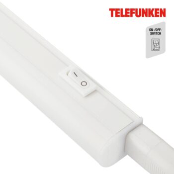 LED osvetlenie pod skrinku Hephaistos, biele, dĺžka 31 cm