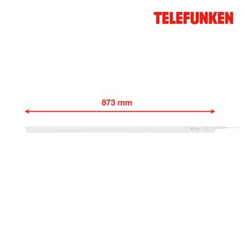 LED osvetlenie pod skrinku Hephaistos, biele, dĺžka 87 cm