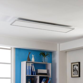LED panel Arcchio Arthur, 120 x 30 cm, strieborný, 4000 K