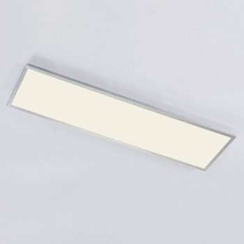 LED panel Arcchio Arthur, 120 x 30 cm, strieborný, 4000 K