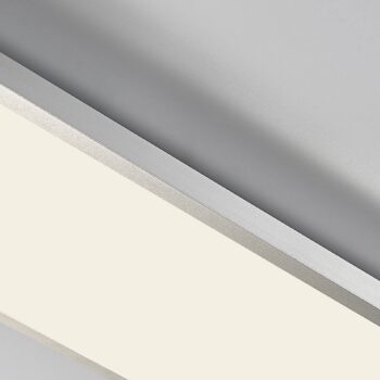LED panel Arcchio Arthur, 120 x 30 cm, strieborný, 4000 K