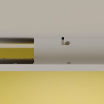 LED panel Lindby Luay, 80 x 30 cm, biely, 3000-6000K