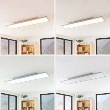 LED panel Lindby Stenley, CCT, 120 cm x 30 cm, stmievateľný