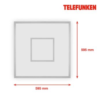 LED panel Magic Cento silver CCT RGB 60x60cm
