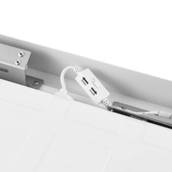 LED panel PRO OFFICE SANO, 123 x 33 cm, DALI biely kov CCT